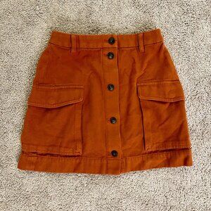 Madewell Wool Mini Skirt